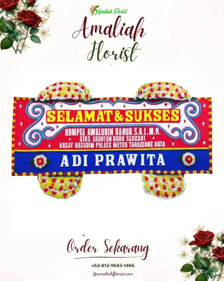 Papan Bunga Ucapan Selamat Wates